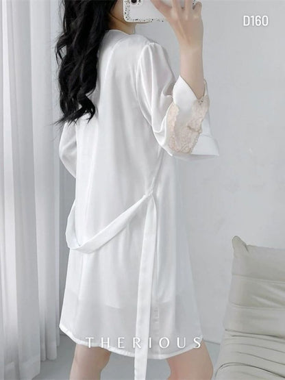 Rose Satin Dress Lingerie D160 [Preorder]