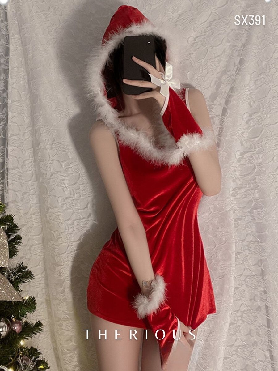 Christmas Angel Lingerie Dress SX391 [Ready Stock]