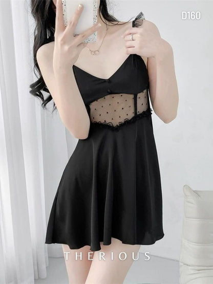 Rose Satin Dress Lingerie D160 [Preorder]