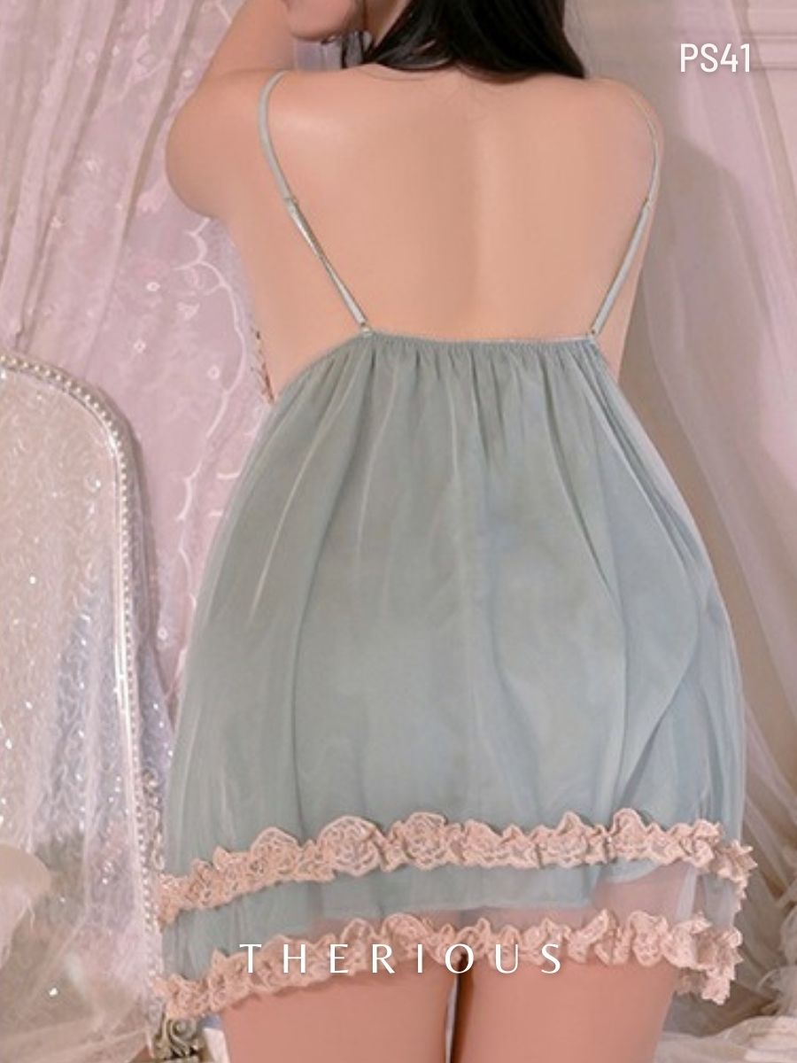 Harper Velvet Dress Lingerie PS41 [Preorder] [Got Plus Size]