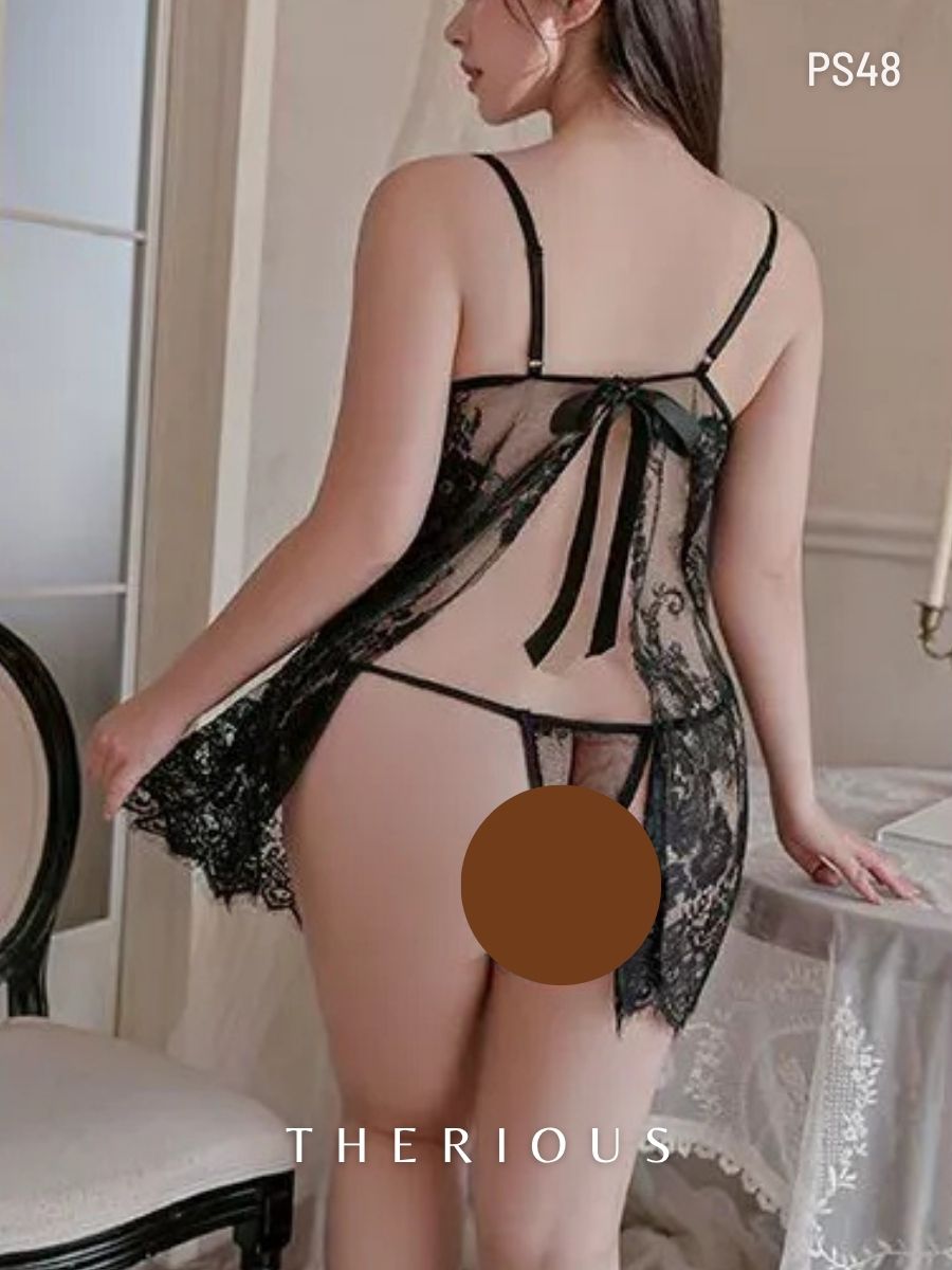 Daphne Ribbon Dress Lingerie PS48 [Pre-order] [Got Plus Size]