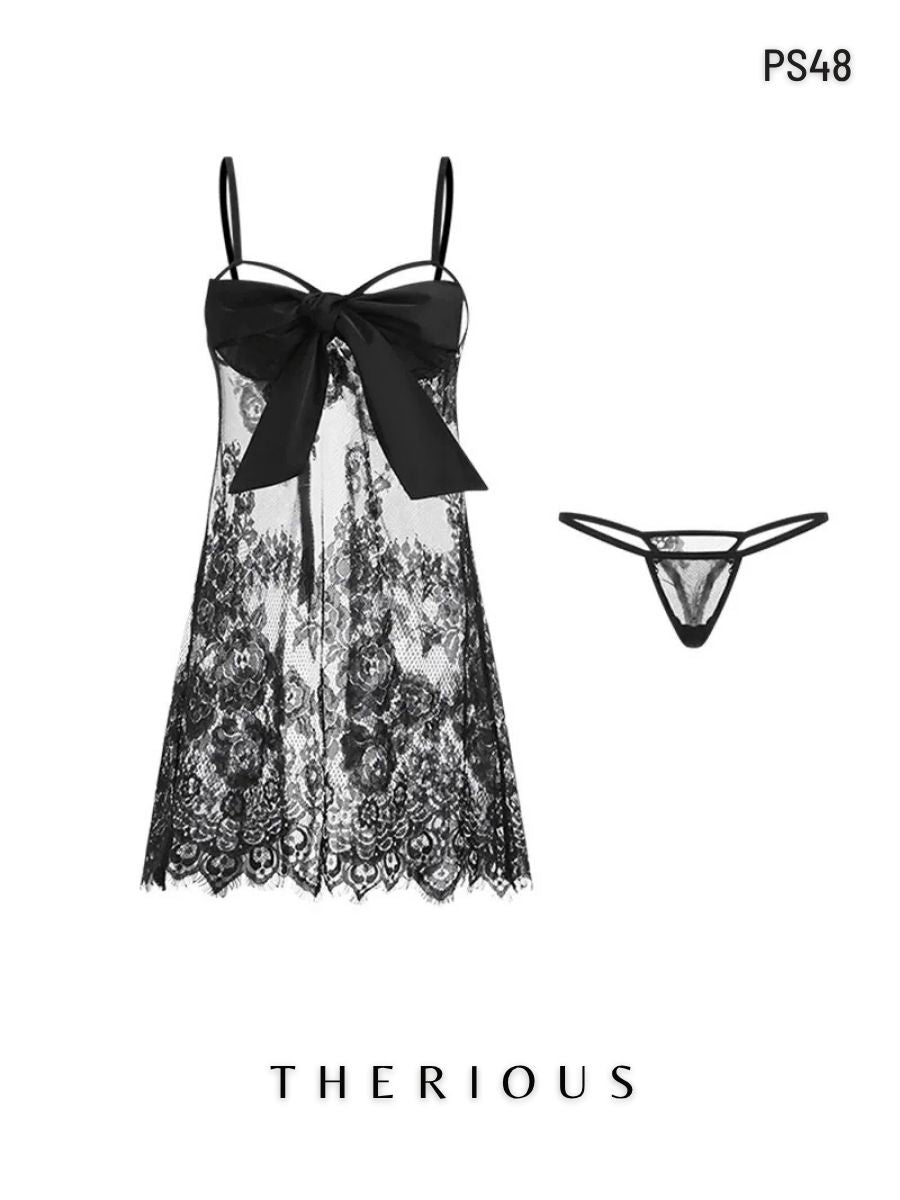Daphne Ribbon Dress Lingerie PS48 [Pre-order] [Got Plus Size]