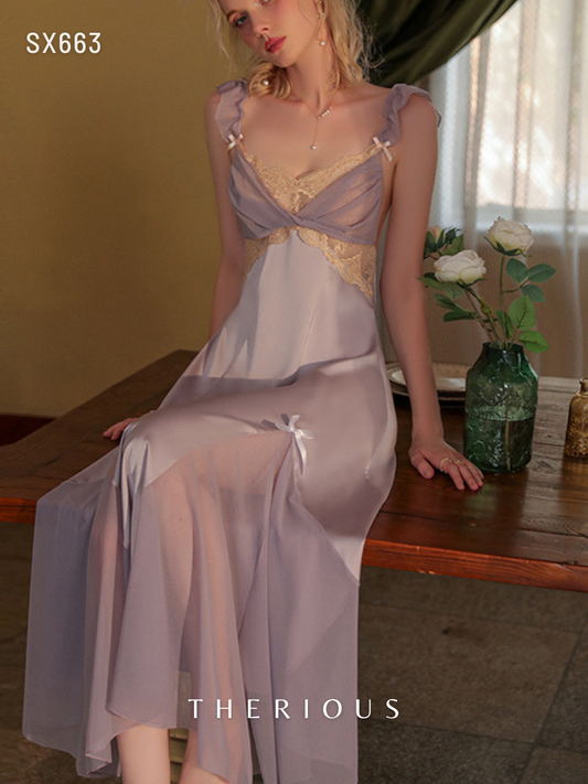 Honey Girl Sexy Lingerie Long Dress SX663 [Pre-Order]