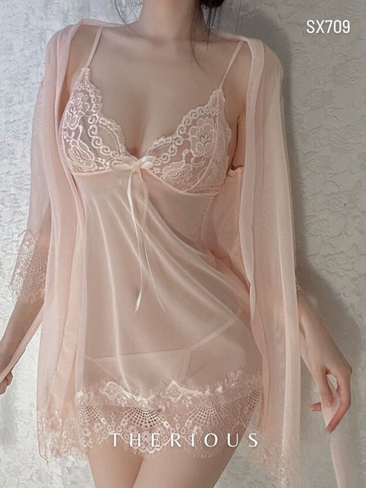 Ruby Lingerie Dress with Robes SX709 [Pre-order]