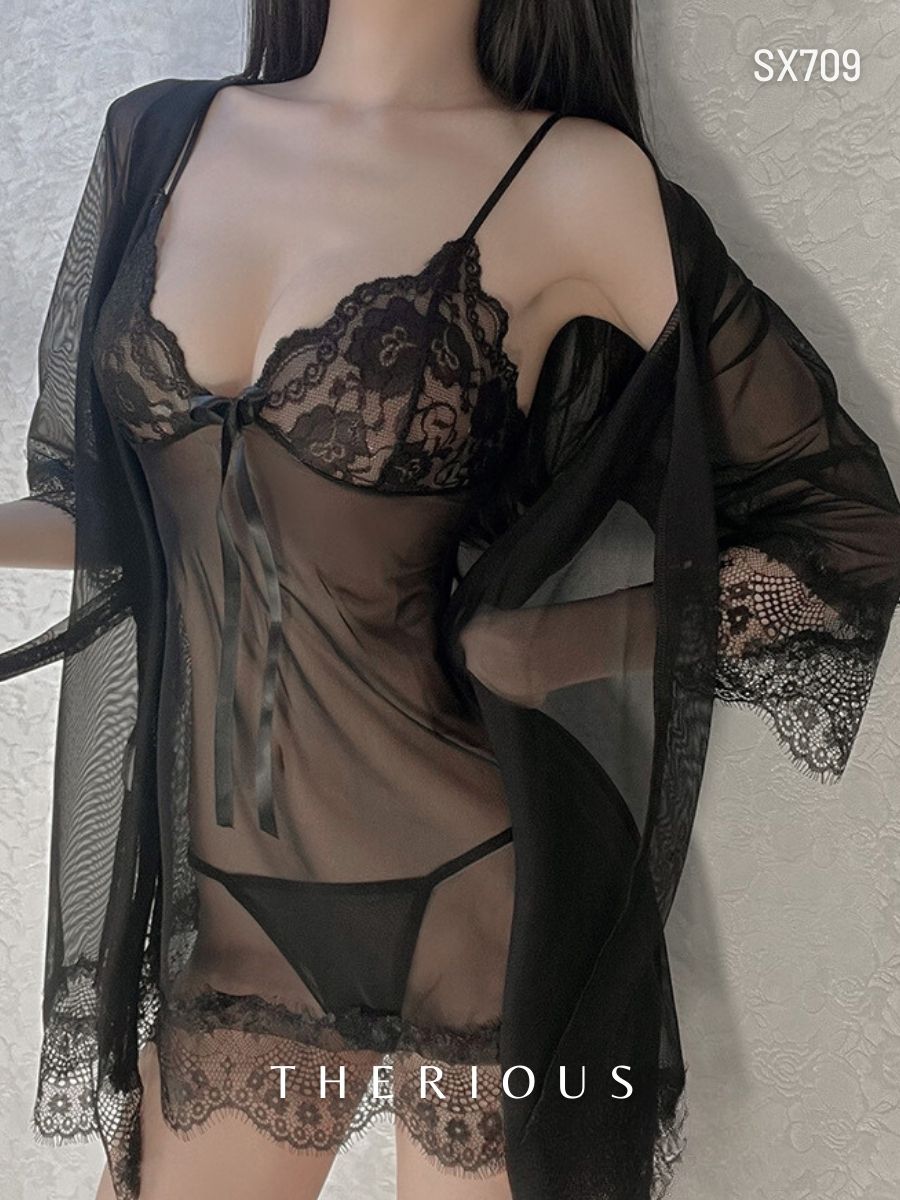 Ruby Lingerie Dress with Robes SX709 [Pre-order]