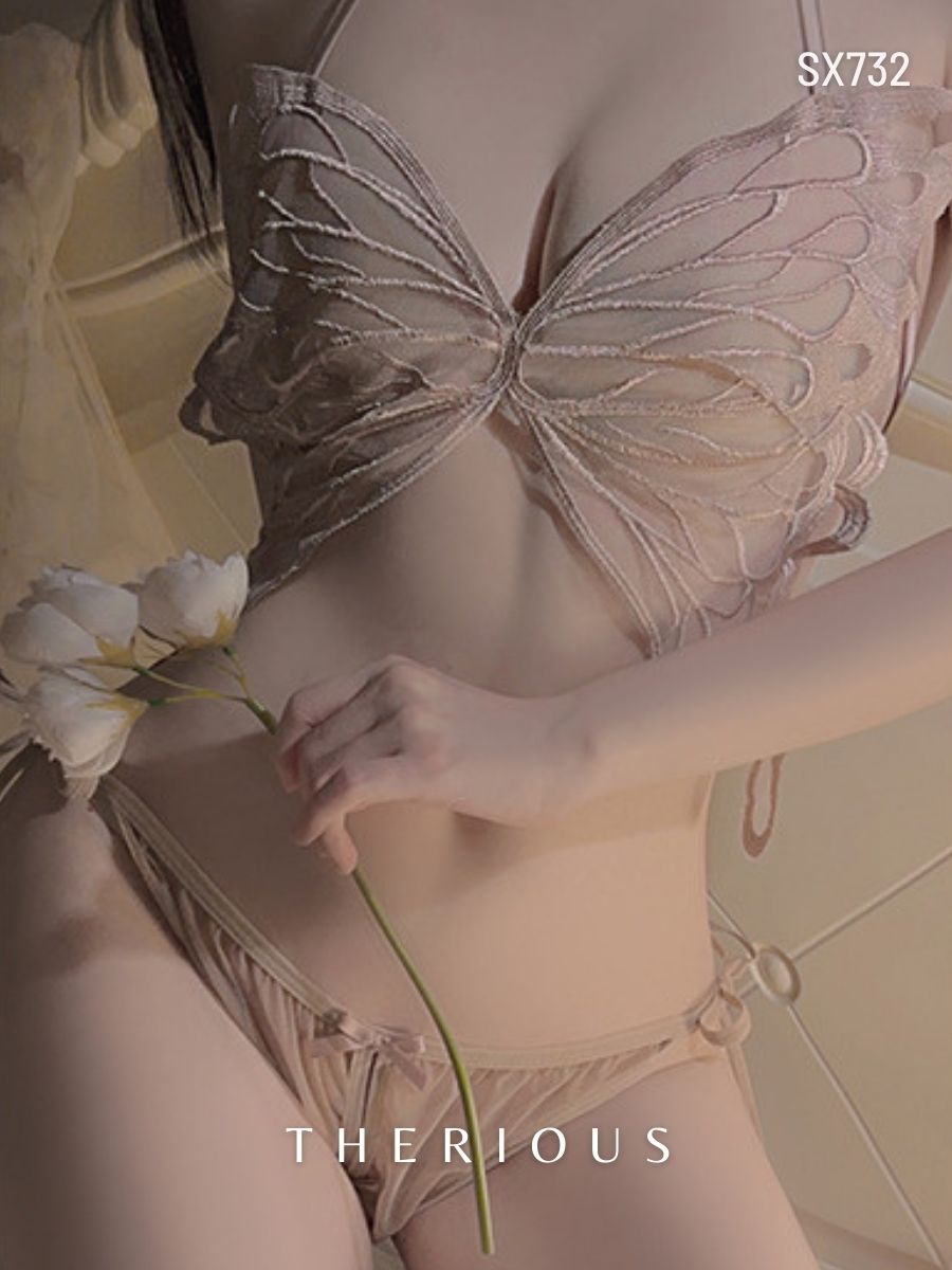 Ruby Butterfly Lingerie Set SX732 [Preorder]