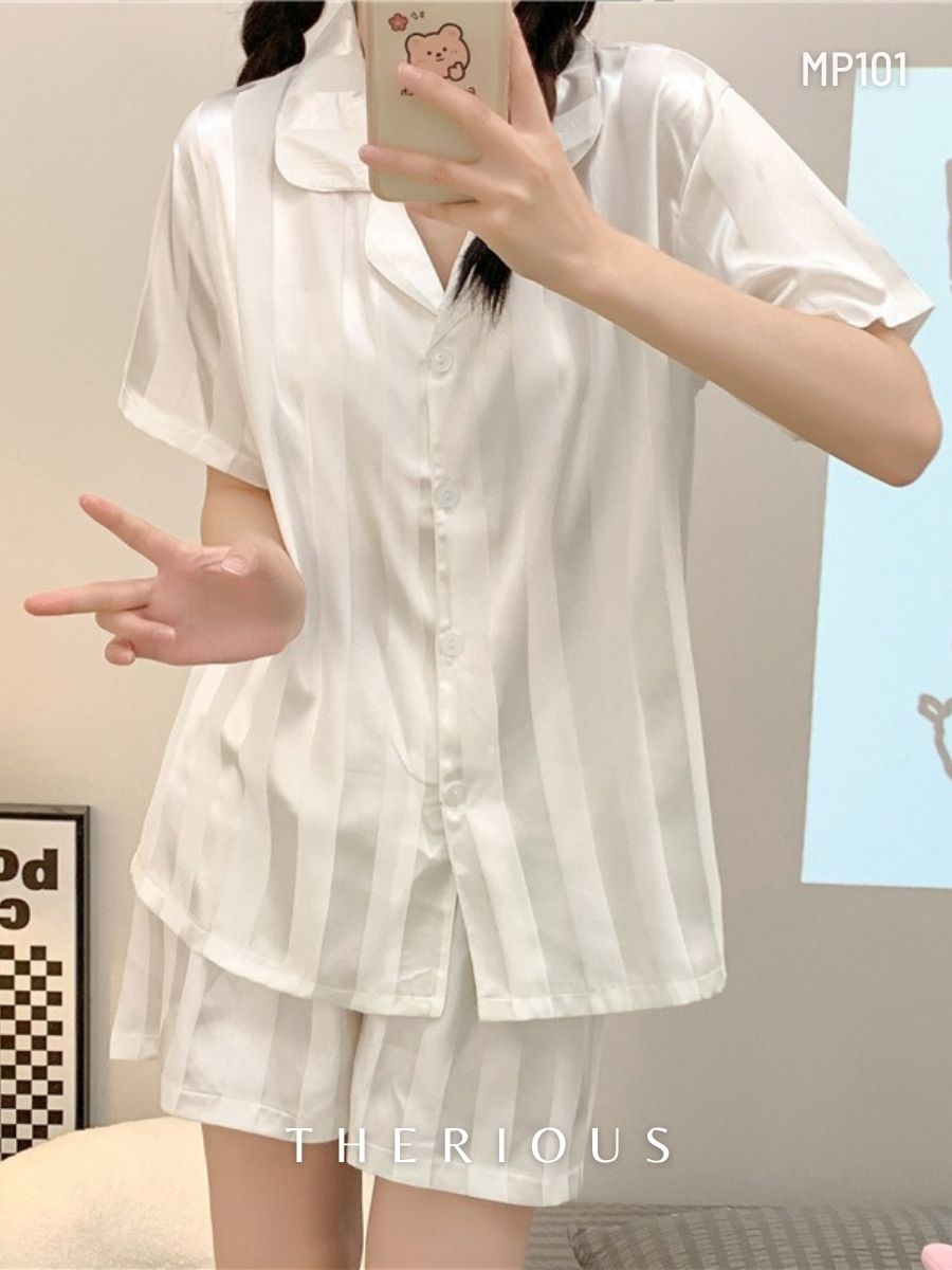 PREMIUM Pajamas Short Pants Set MP101 [Ready Stock]