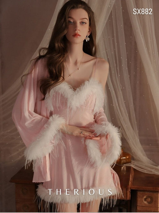 Calla Chiffon Dress Lingerie SX882 [Preorder]