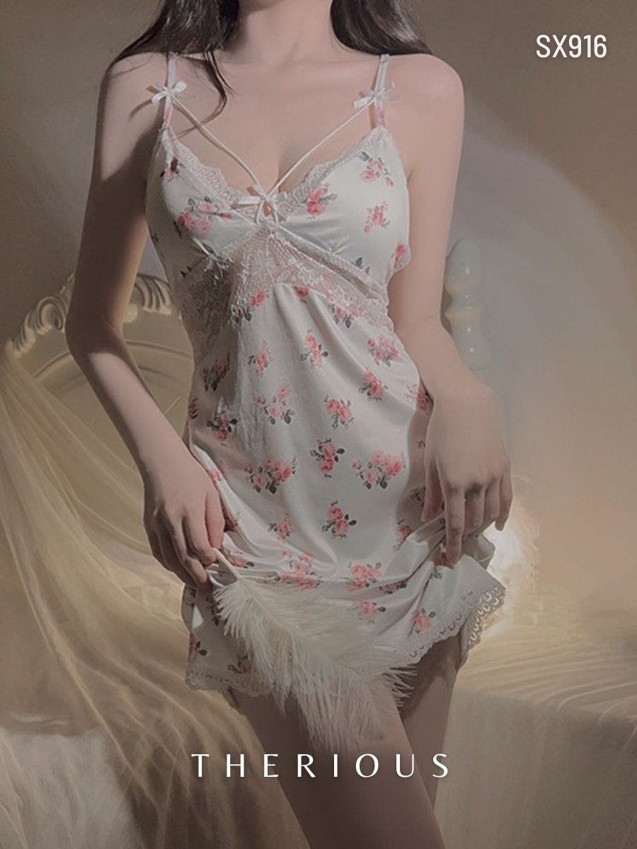 Calla Floral Dress Lingerie SX916 [Preorder]