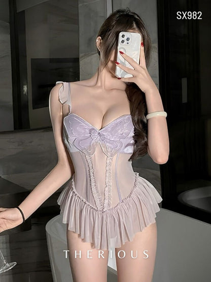 Hailey Butterfly Bodysuit Lingerie SX982 [Preorder]