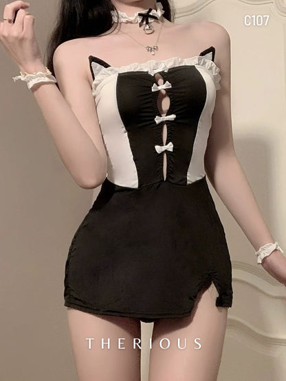 Jayla Cat Costume Lingerie C107 [Ready Stock]