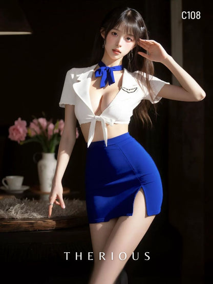 Jayla Air Hostess Costume Lingerie C108 [Preorder]