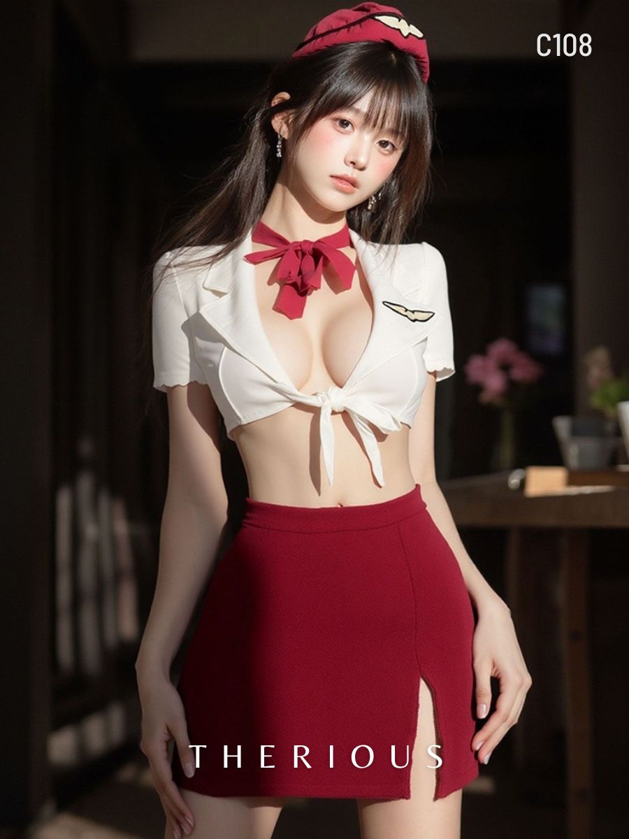 Jayla Air Hostess Costume Lingerie C108 [Preorder]