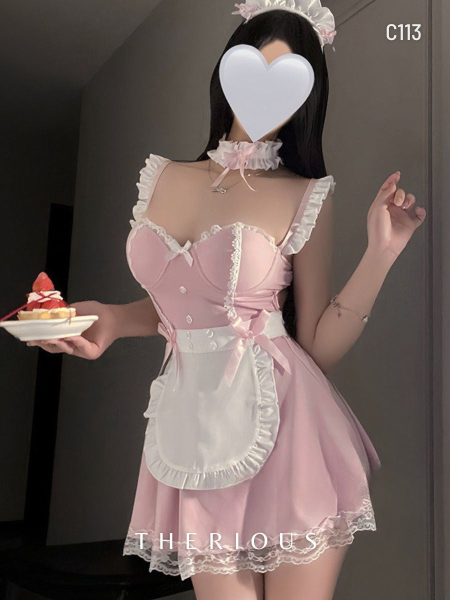 Jayla Maid Costume Lingerie C113 [Ready Stock]