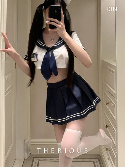 Rose Student Costume Lingerie C119 [Ready Stock]