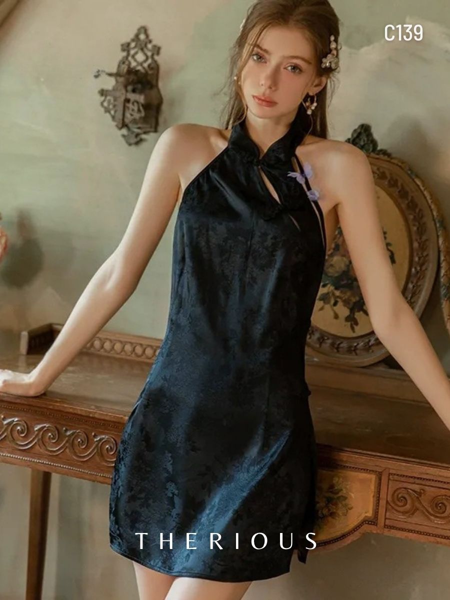 Willow Chinese Cheongsam Costume Lingerie C139 [Ready Stock] [Got Plus Size]