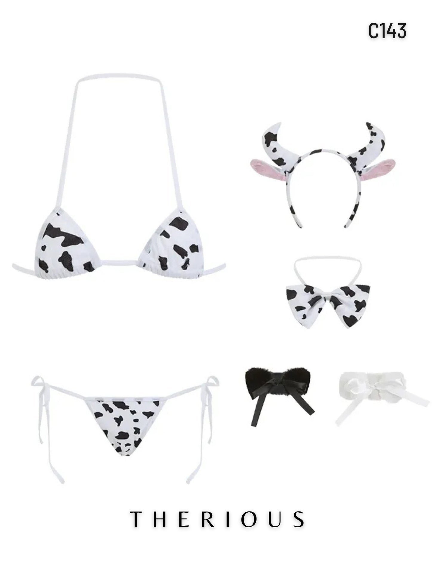 Rynlee Cow Costume Lingerie C143 [Preorder]
