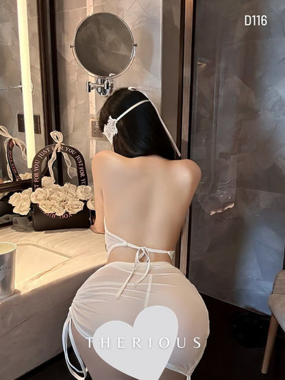 Jayla Tulle Dress Lingerie D116 [Ready Stock]