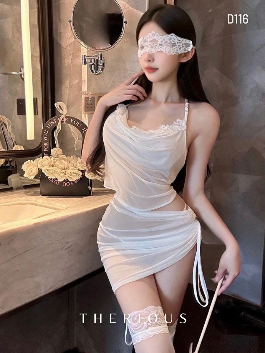 Jayla Tulle Dress Lingerie D116 [Ready Stock]