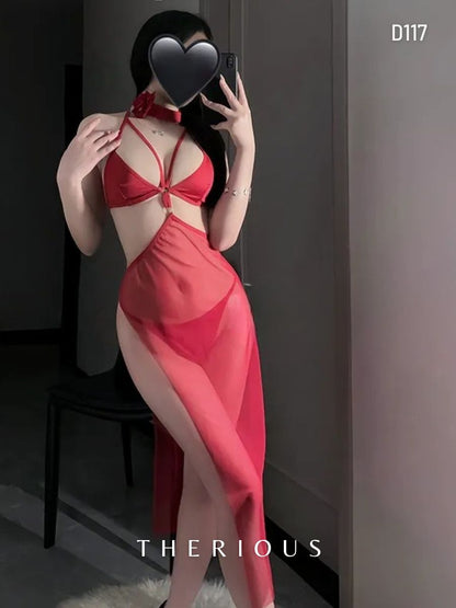 Jayla Tulle Dress Lingerie D117 [Ready Stock]