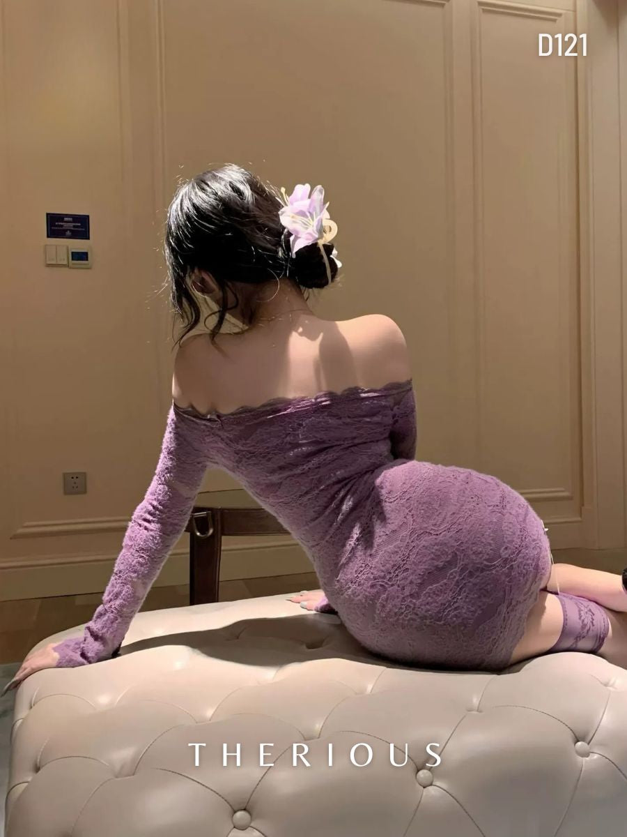 Jayla Lace Dress Lingerie D121 [Ready Stock]