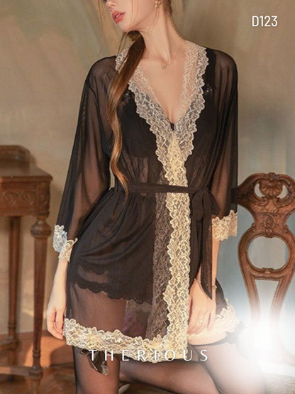 Jayla Tulle Dress Lingerie D123 [Ready Stock]