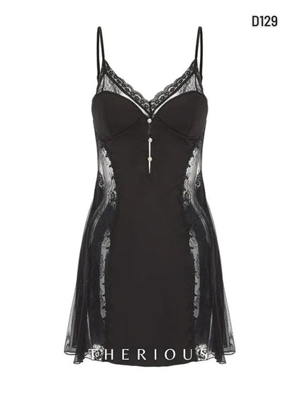 Maeve Lace Dress Lingerie D129 [Preorder] [Got Plus Size]