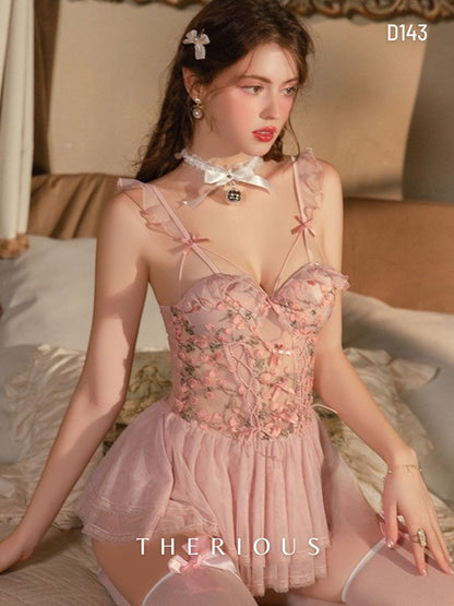 Maeve Floral Dress Lingerie D143 [Ready Stock]