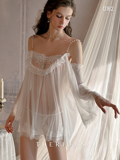 Willow Tulle Dress Lingerie D162 [Ready Stock]