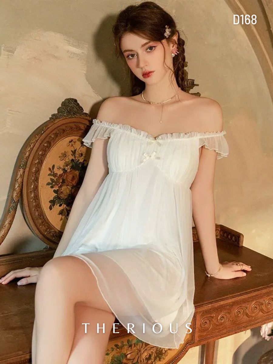 Willow Tulle Dress Lingerie D168 [Ready Stock]