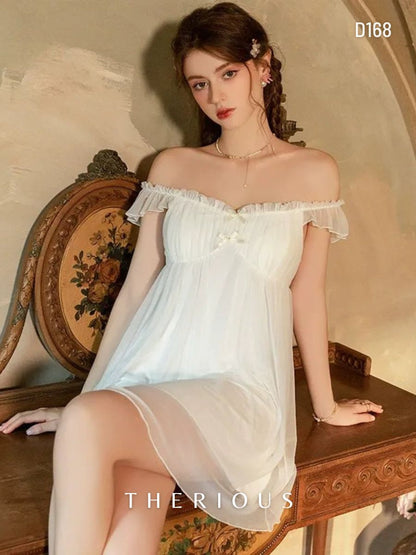 Willow Tulle Dress Lingerie D168 [Ready Stock]