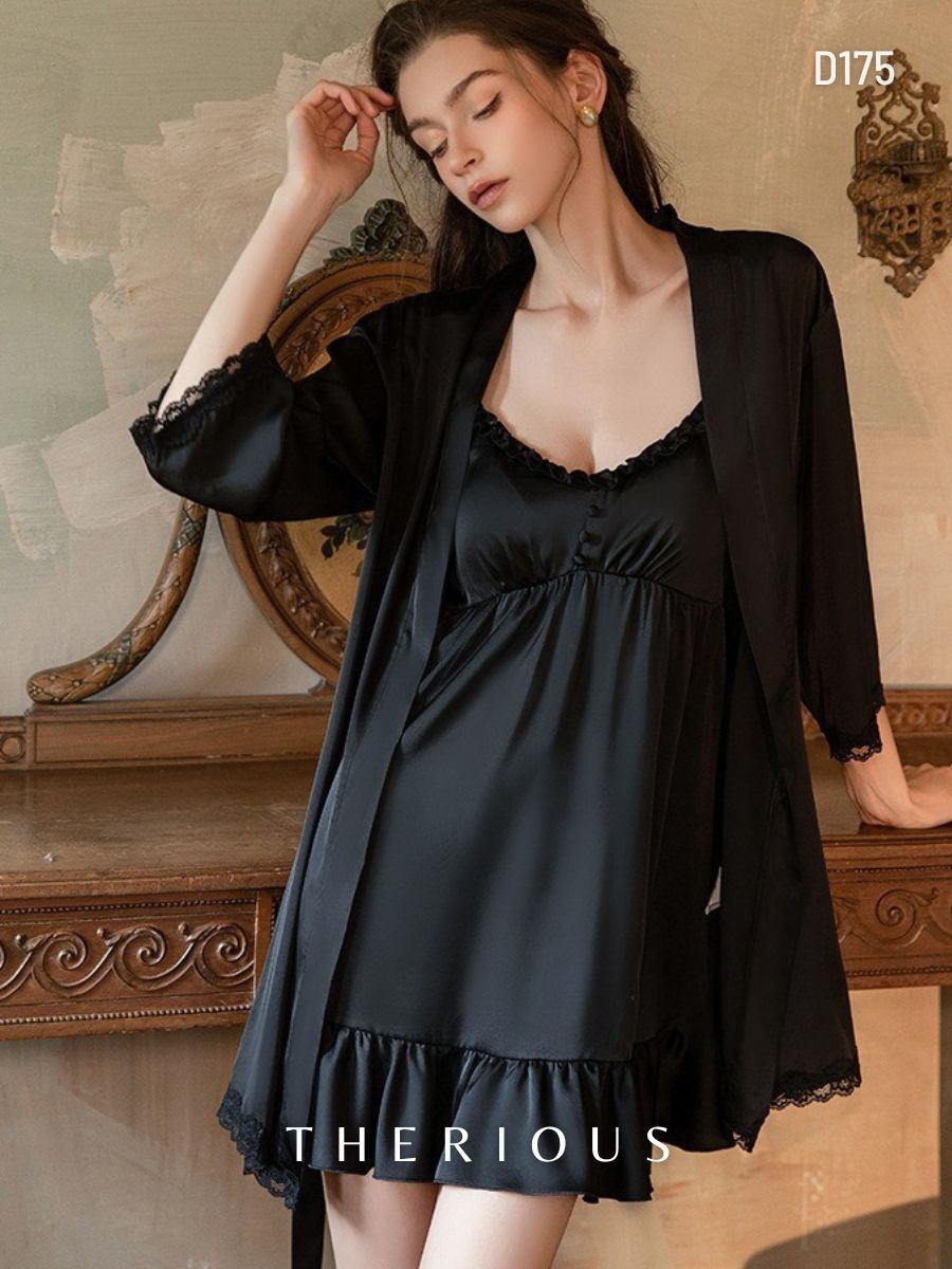 Willow Classic Dress Lingerie D175 [Ready Stock]