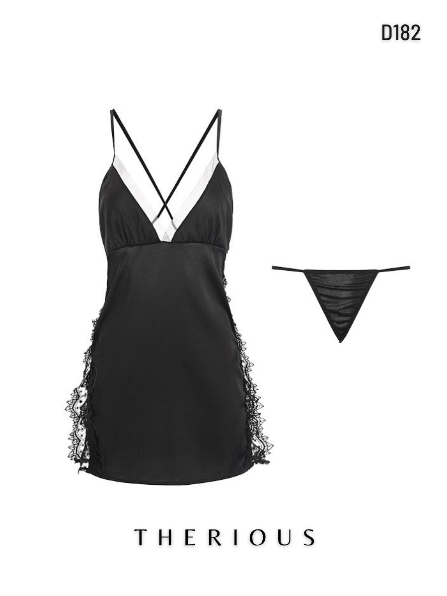 Rynlee Black Dress Lingerie D182 [Preorder]