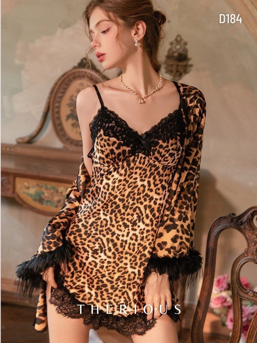Rynlee Leopard Dress Lingerie D184 [Preorder]