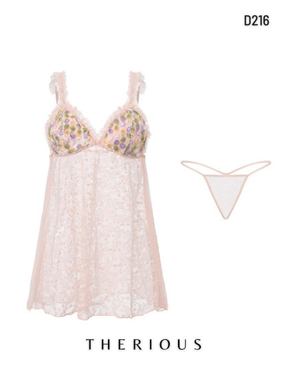 Tamia Tulle Dress Lingerie D216 [Ready Stock]
