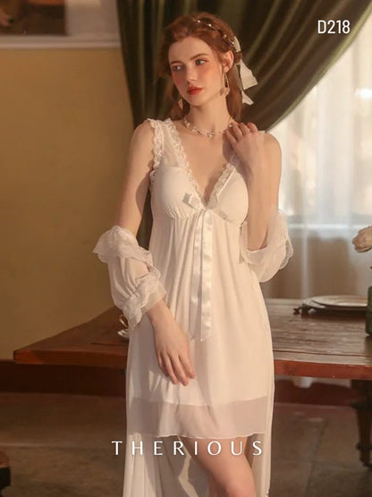 Tamia Tulle Dress Lingerie D218 [Ready Stock]
