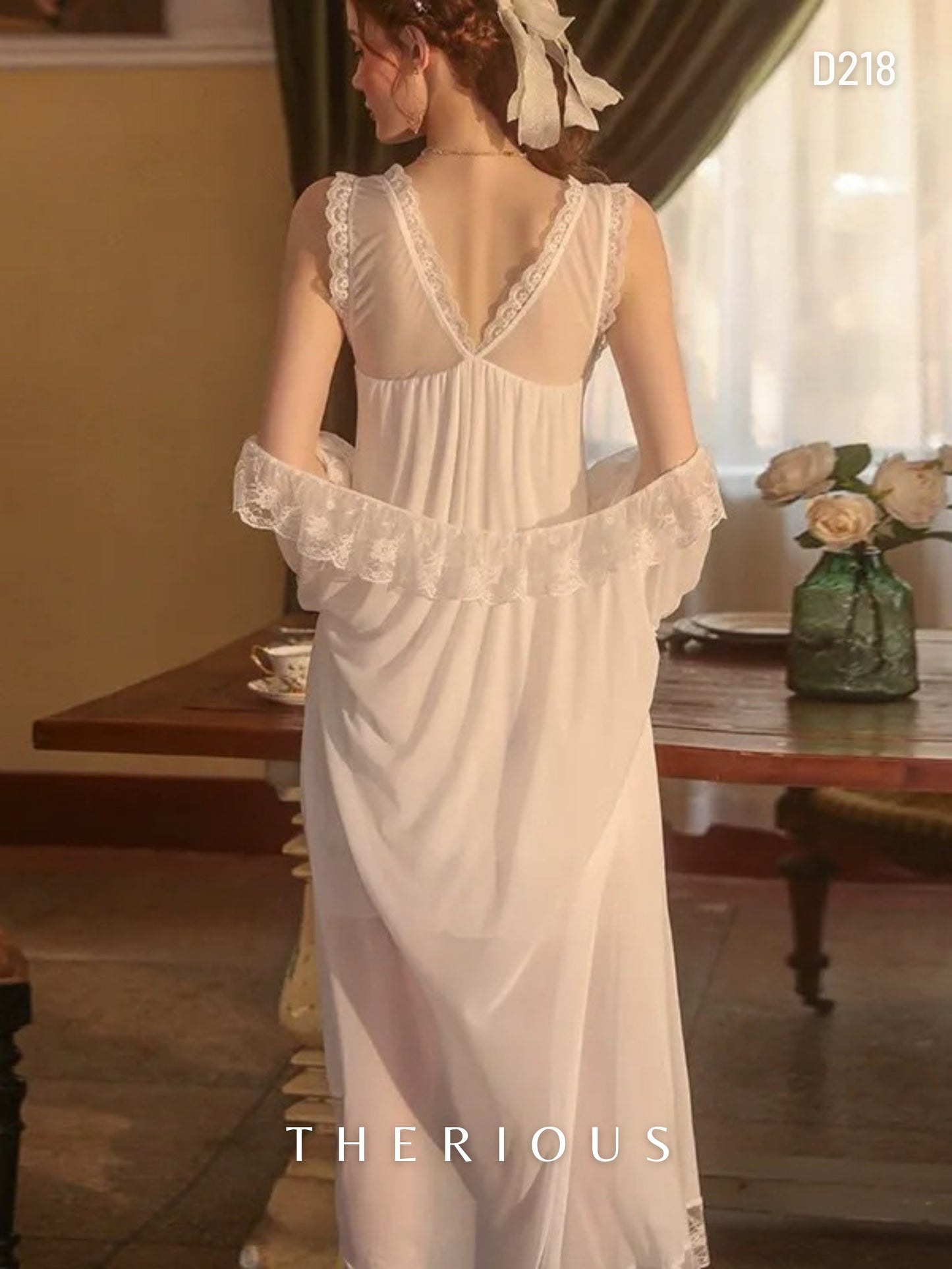Tamia Tulle Dress Lingerie D218 [Ready Stock]