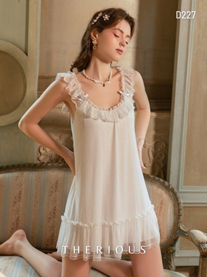Brenda Tulle Dress Lingerie D227 [Ready Stock]