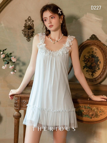 Brenda Tulle Dress Lingerie D227 [Ready Stock]