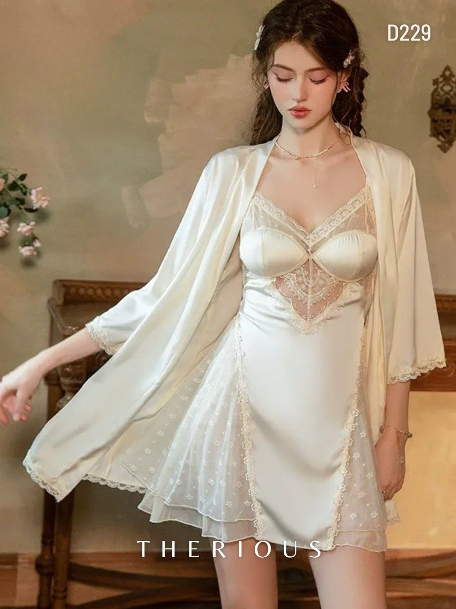 Brenda Tulle Dress Lingerie D229 [Ready Stock]