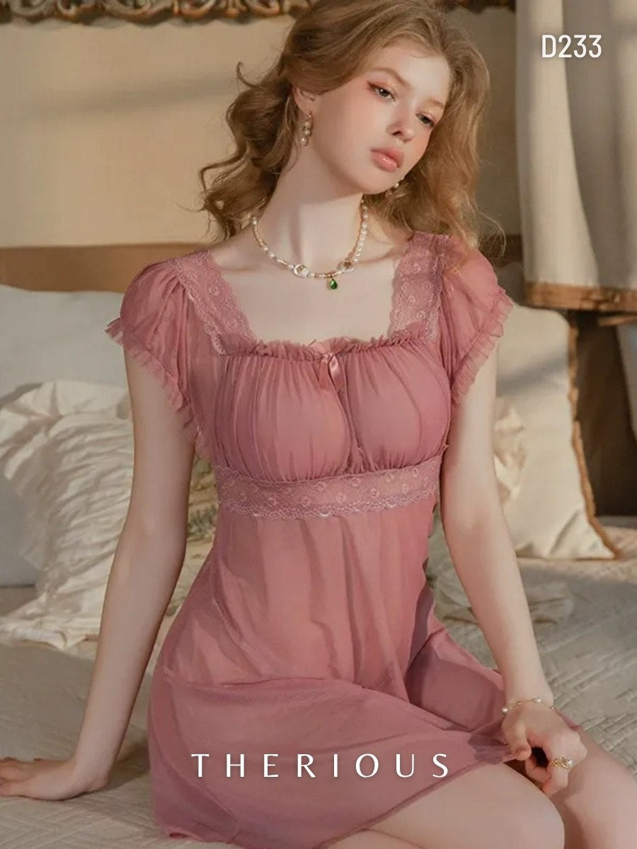 Brenda Transparent Dress Lingerie D233 [Ready Stock]