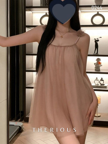 Noa Tulle Dress Lingerie D244 [Ready Stock]