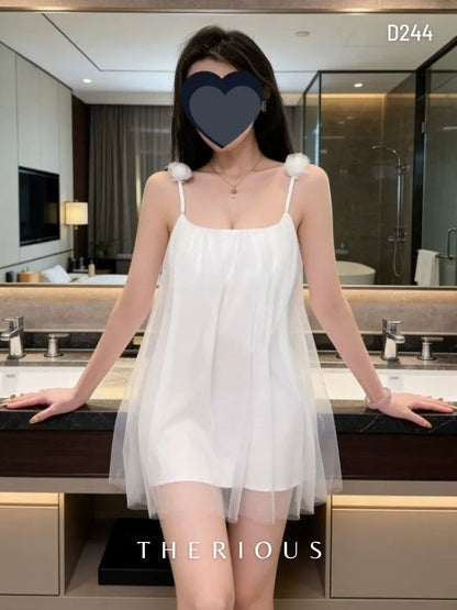 Noa Tulle Dress Lingerie D244 [Ready Stock]