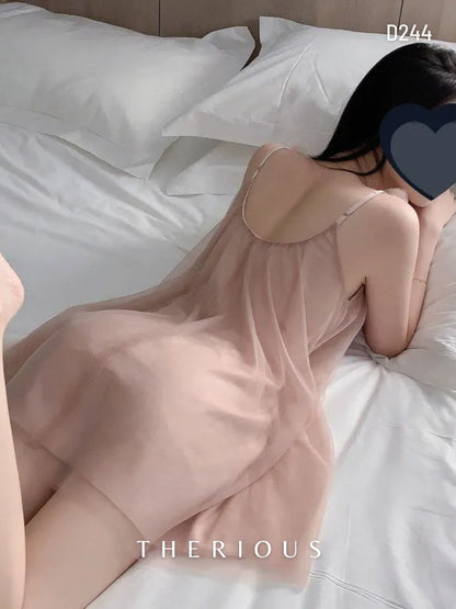 Noa Tulle Dress Lingerie D244 [Ready Stock]