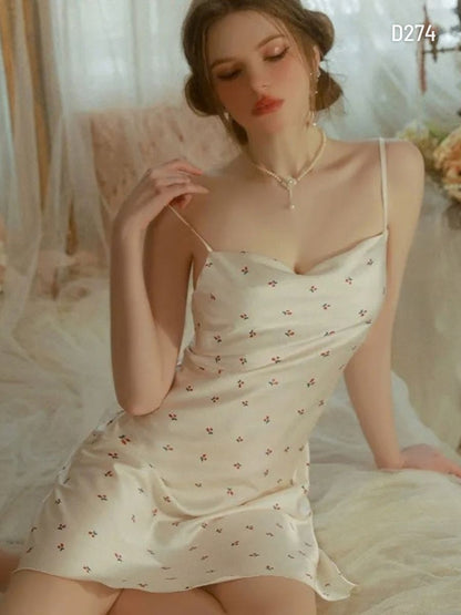 Noa Floral Dress Lingerie D274 [Ready Stock]