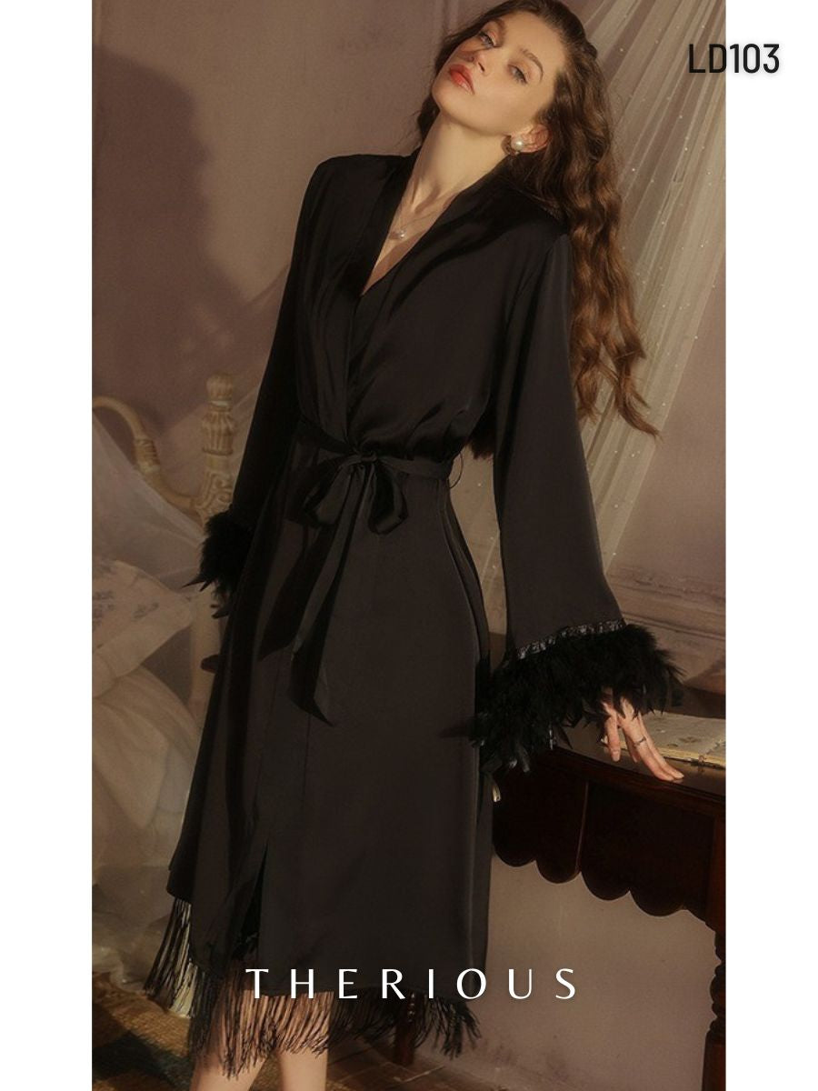 Jayla Long Dress Lingerie LD103 [Ready Stock]