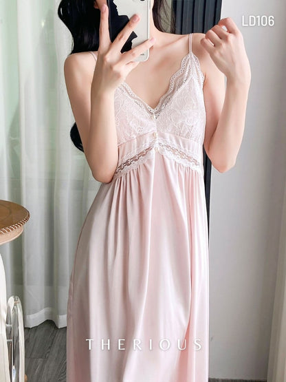 Willow Satin Long Dress Lingerie LD106 [Preorder]