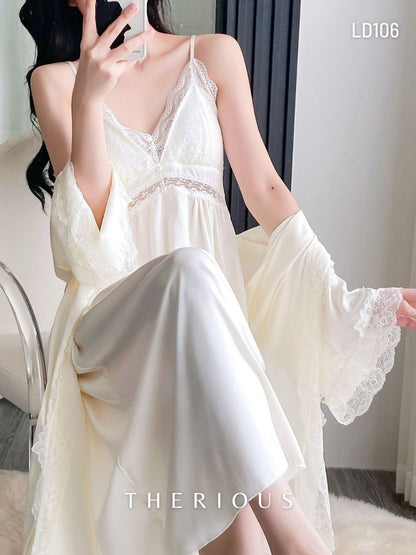 Willow Satin Long Dress Lingerie LD106 [Preorder]
