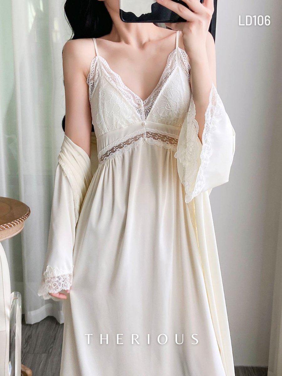 Willow Satin Long Dress Lingerie LD106 [Preorder]