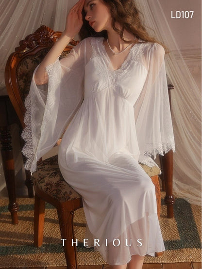 Willow Tulle Long Dress Lingerie LD107 [Ready Stock]